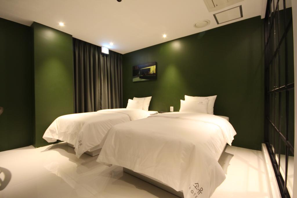 Soyu Hotel Busan Bagian luar foto